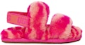 Order UGG Oh Yeah Zebra 'Sandal Kasual Mudah Fluffy Terbuka Rose Merah' 1116641T-RCR