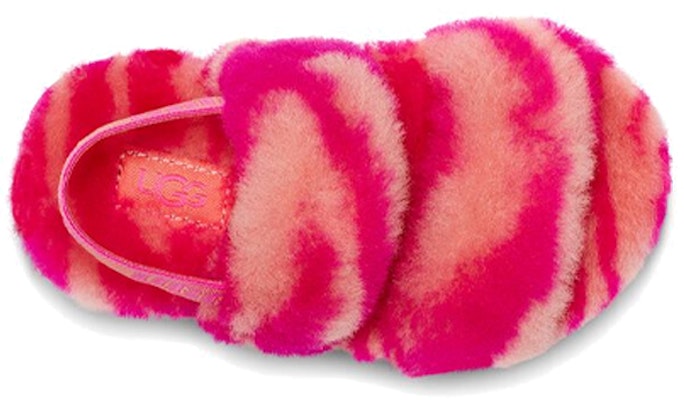 UGG Oh Yeah Zebra 'Simplified Casual Fluffy Open-Toe Sandal Rose Red' 1116641T-RCR Shop UGG Oh Yeah Zebra 'Simplified Casual Fluffy Open-Toe Sandal Rose Red' 1116641T-RCR