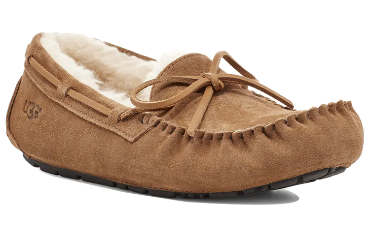 Shop UGG Olsen Slipper Fleece Lined Stay Warm One Pedal Athleisure Casual Sports Shoes 1003390-CHE