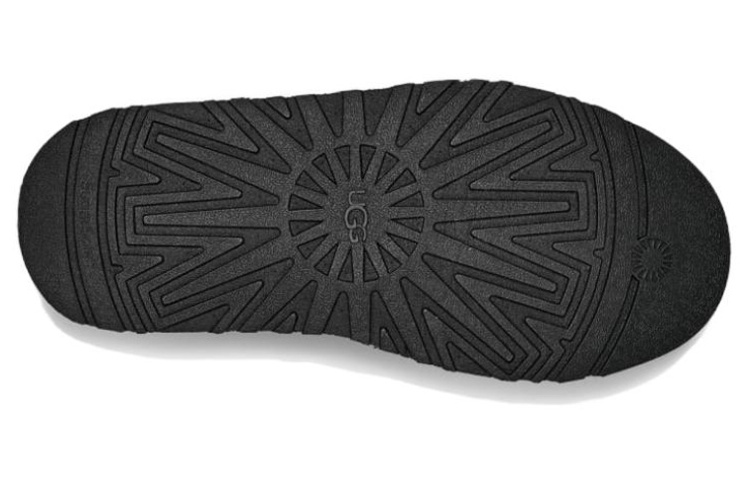 Details for Opening Ceremony x UGG 皮革 厚底金属扣 時尚涼拖 男女同款 紅棕色