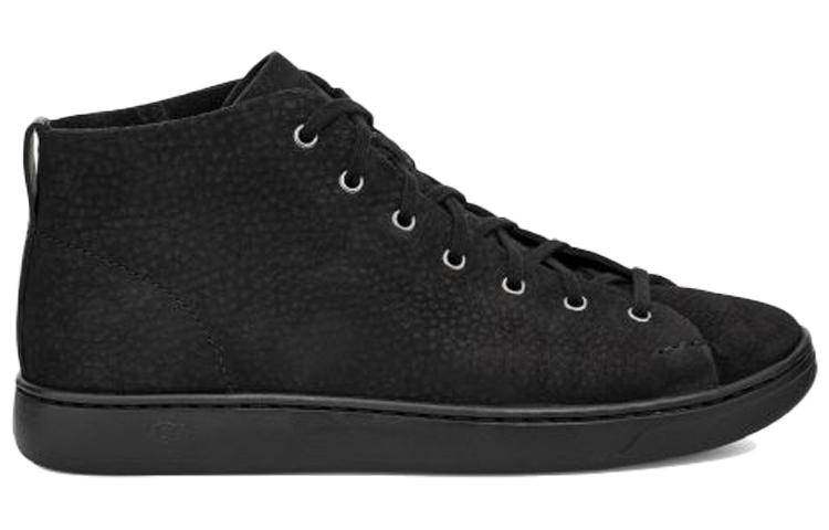 UGG Pismo Cowhide Sports Shoe Black 圖 2