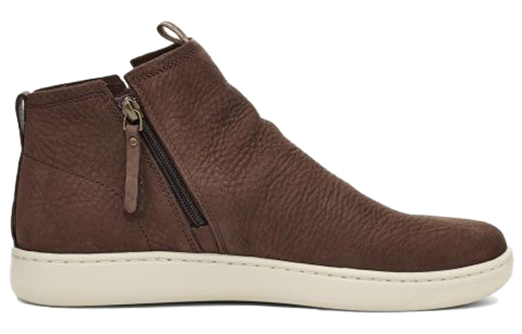 UGG Pismo Cowhide Sports Shoe Zipper Brown 圖 2