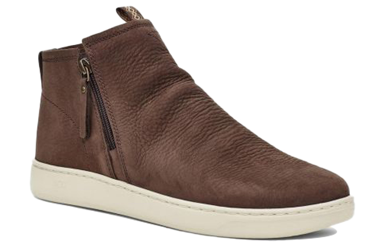 UGG Pismo Cowhide Sports Shoe Zipper Brown 圖 3