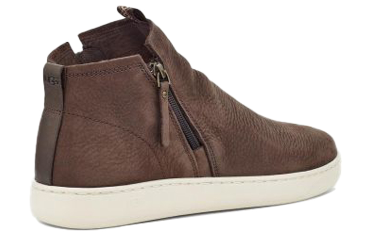 UGG Pismo Cowhide Sports Shoe Zipper Brown 圖 4