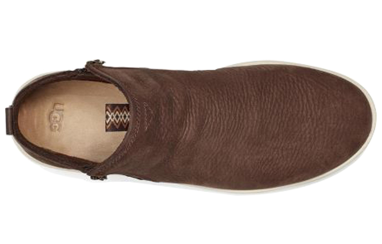 UGG Pismo Cowhide Sports Shoe Zipper Brown 圖 5