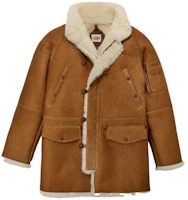 UGG Purple Color-Block Stand-Up Collar Buttoned Jacket 1132310-CAB UGG Purple Color-Block Stand-Up Collar Buttoned Jacket 1132310-CAB