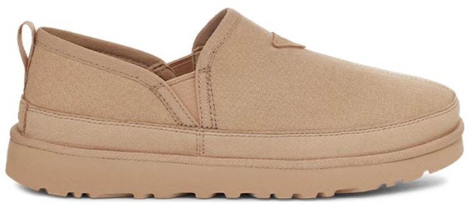 UGG Romeo 帆布編織 任意搭配舒適 時尚板鞋 男式 淺灰棕色 Order UGG Romeo 帆布編織 任意搭配舒適 時尚板鞋 男式 淺灰棕色