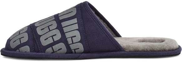 UGG Scuff 'Grafik Pita Biru Tua' Sepatu Rumah Pria 1123737-DSPP Buy UGG Scuff 'Grafik Pita Biru Tua' Sepatu Rumah Pria 1123737-DSPP