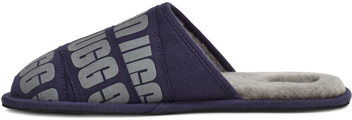 UGG Scuff "深蓝图案带"拖鞋 1123737-DSPP Buy UGG Scuff "深蓝图案带"拖鞋 1123737-DSPP