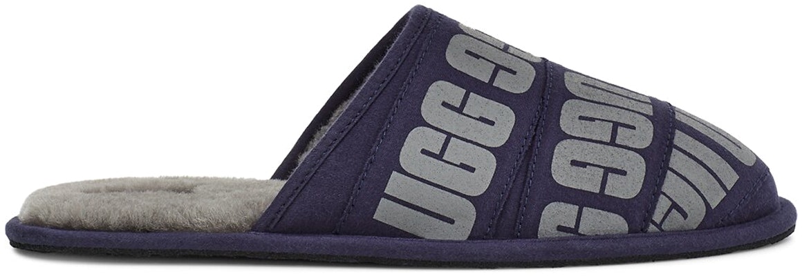 UGG Scuff "深蓝图案带"拖鞋 1123737-DSPP Order UGG Scuff "深蓝图案带"拖鞋 1123737-DSPP
