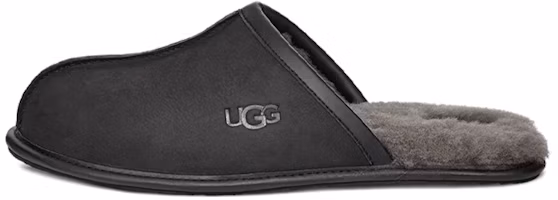 UGG Scuff Leather Slipper 'Black' 1108192-BLK UGG Scuff Leather Slipper 'Black' 1108192-BLK