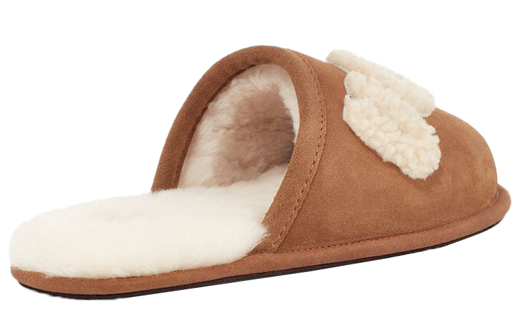 UGG Scuff Logo 'Chestnut Sheepskin' 圖 3