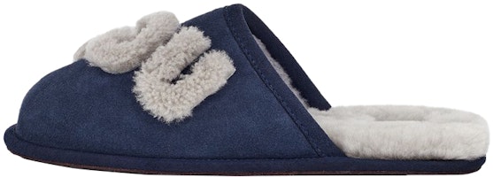 UGG Scuff Logo Sheepskin Slipper 'Blue' 1123773-DSPP