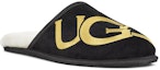 Lookbook UGG Scuff Logo Selipar Hitam Emas 1101324-BKGD