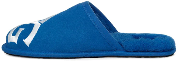UGG Scuff Logo Slipper Classic Blue White 1101324-CBLW UGG Scuff Logo Slipper Classic Blue White 1101324-CBLW