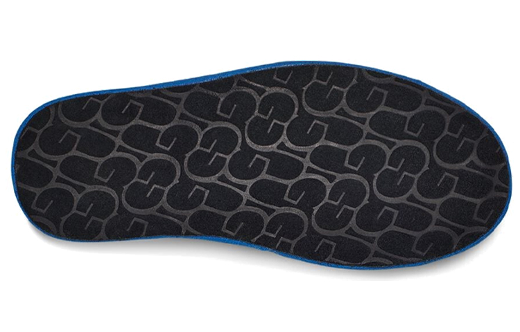 Details for Pantofole UGG Scuff Logo Blu Classico Bianco 1101324-CBLW