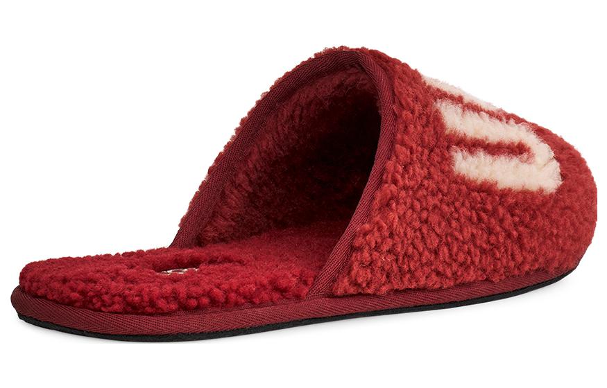 Purchase UGG Scuff拖鞋“卷曲图案 - 红酒色” 1134851-RWN