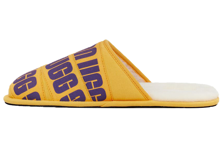 Buy UGG Scuff Slipper 'Yellow Graphic with Lettering' 1123737-PYLLW