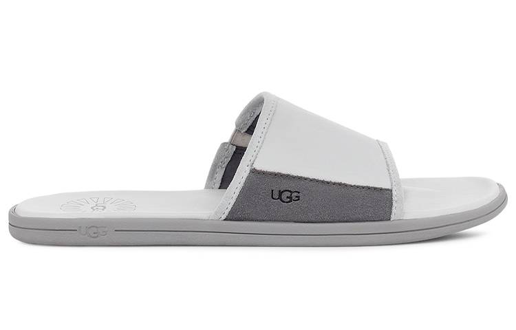 Order UGG Seaside Flip ''Leren Comfort Grijs'' 1124900-GCGR
