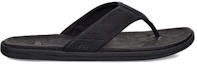 Order UGG Selipar Kulit Cowhide Seaside Flip Hitam 1102690-BLK