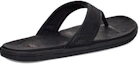 Shop UGG Selipar Kulit Cowhide Seaside Flip Hitam 1102690-BLK