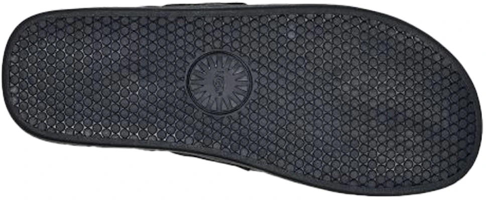 UGG Selipar Kulit Cowhide Seaside Flip Hitam 1102690-BLK Details for UGG Selipar Kulit Cowhide Seaside Flip Hitam 1102690-BLK