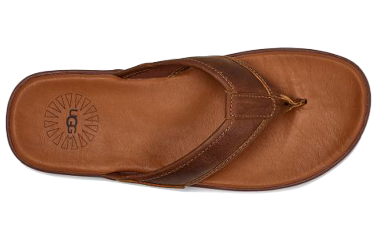 Purchase UGG Selipar Kulit Seaside Flip Coffe Lelaki 1102690-LUG