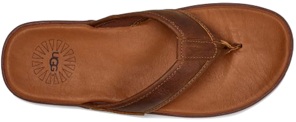 UGG Selipar Kulit Seaside Flip Coffe Lelaki 1102690-LUG Purchase UGG Selipar Kulit Seaside Flip Coffe Lelaki 1102690-LUG
