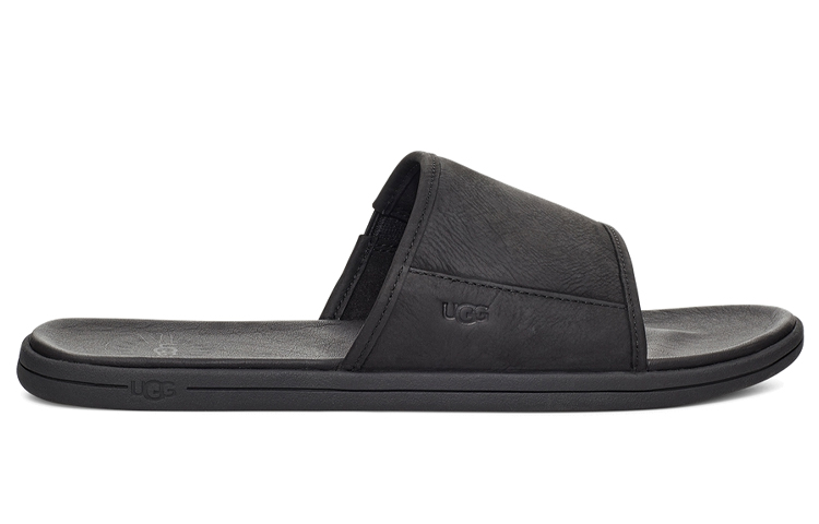 Order UGG Seaside Slide Minimalistik Selesa Hitam 1117656-BLLE