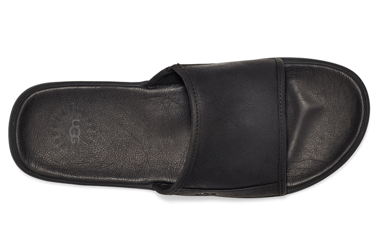 Shop UGG Seaside Slide Minimalistik Selesa Hitam 1117656-BLLE