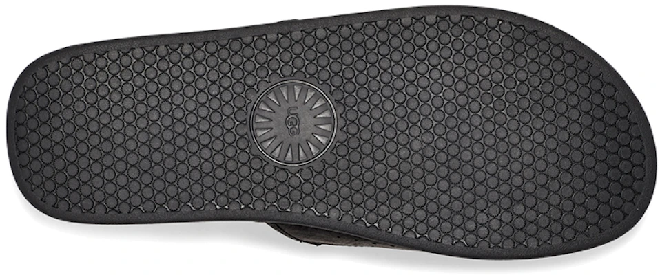 UGG Seaside Slide Minimalistik Selesa Hitam 1117656-BLLE Details for UGG Seaside Slide Minimalistik Selesa Hitam 1117656-BLLE