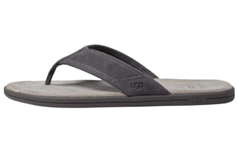 UGG Seaside Suede Flip Flop 'Dark Grey' 1138152-DGRY