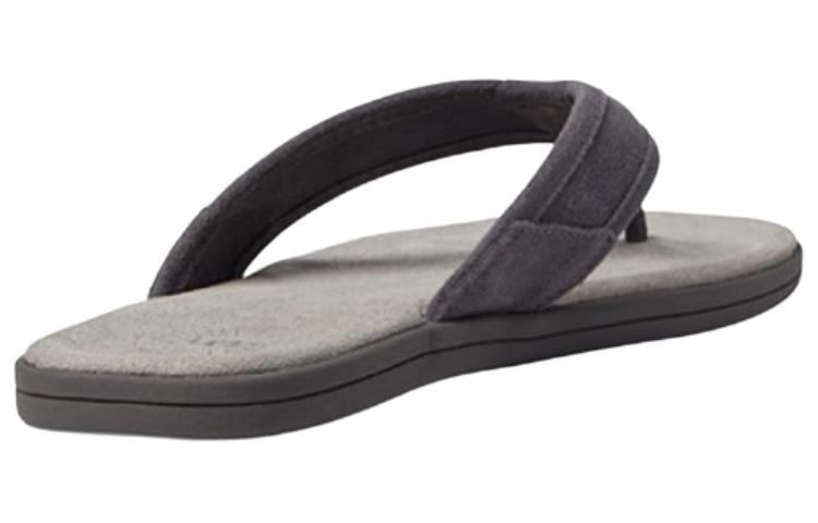 Shop UGG Seaside Suede Flip Flop 'Dark Grey' 1138152-DGRY