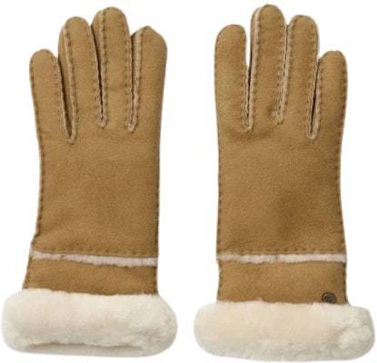 Guantes UGG de piel de oveja y lana unisex estilo pareja en color camel. 17371-CHE Buy Guantes UGG de piel de oveja y lana unisex estilo pareja en color camel. 17371-CHE