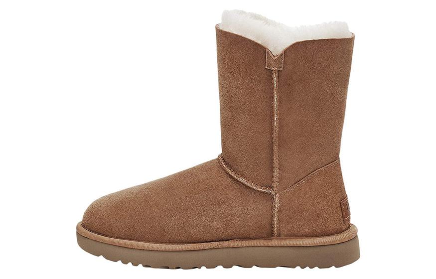 UGG Short Boot 'Brown Zip-Up' 1123613Y-CHE