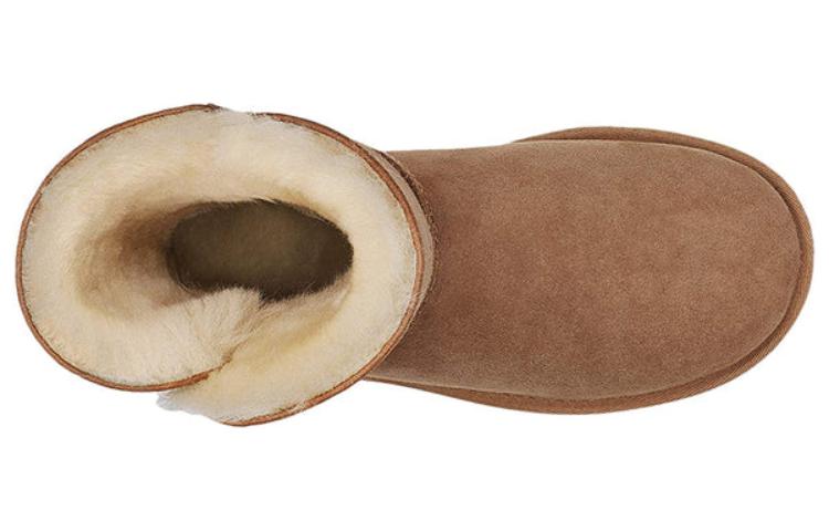 Lookbook UGGショートブーツ ブラウン ジップアップ 1123613Y-CHE