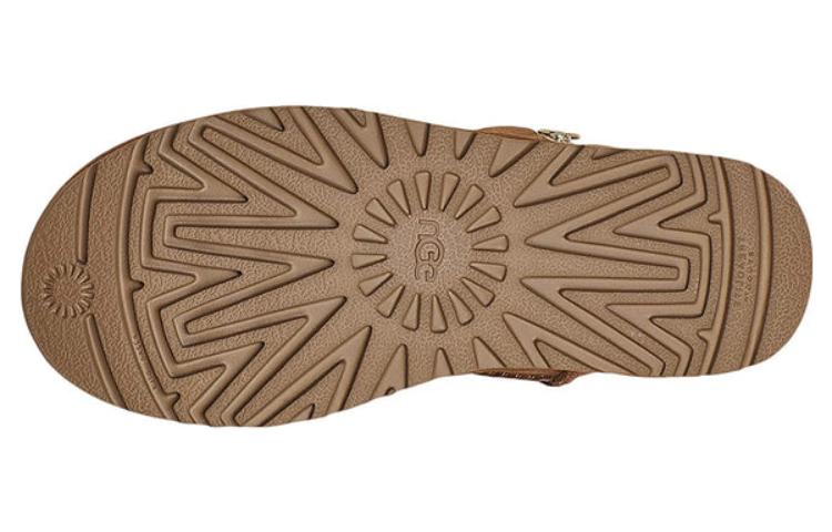 Shop UGGショートブーツ ブラウン ジップアップ 1123613Y-CHE