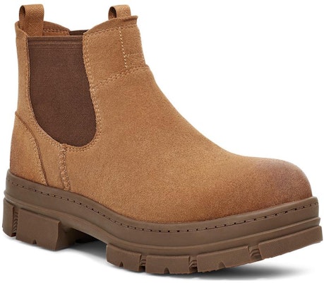 UGG 圓頭套穿 舒適簡約 短筒 切爾西靴 男款 栗色 Order UGG 圓頭套穿 舒適簡約 短筒 切爾西靴 男款 栗色