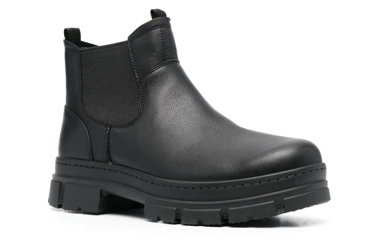 Order UGGチェルシーブーツ黒-シンプル快適アンクル 1131835-BLK