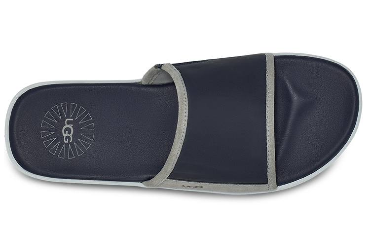 Purchase UGG 皮革 舒適休閒 時尚涼拖 男款 深藍色