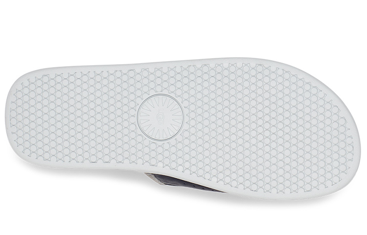 Details for UGG 皮革 舒適休閒 時尚涼拖 男款 深藍色