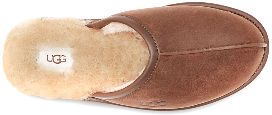 Pantuflas de Cuero UGG Scuff Color Tan 1108192-TAN Shop Pantuflas de Cuero UGG Scuff Color Tan 1108192-TAN