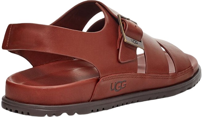 UGG 심플 브라운 가죽 슬라이드 (UGG Simple Brown Leather Slide) 1118912-CLTH Shop UGG 심플 브라운 가죽 슬라이드 (UGG Simple Brown Leather Slide) 1118912-CLTH