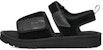 UGG Slide Hitam 'Double Layer Cowhide Comfort Kasual Fesyen' 1136650-BLK
