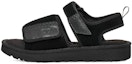 Buy UGG Slide Hitam 'Double Layer Cowhide Comfort Kasual Fesyen' 1136650-BLK