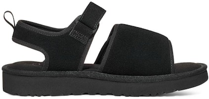 UGG黑色双层牛皮舒适休闲时尚拖鞋 1136650-BLK Order UGG黑色双层牛皮舒适休闲时尚拖鞋 1136650-BLK