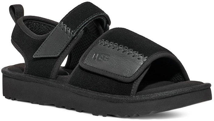 UGG Slide Black 'Double Layer Cowhide Comfort Casual Fashion' 1136650-BLK Lookbook UGG Slide Black 'Double Layer Cowhide Comfort Casual Fashion' 1136650-BLK