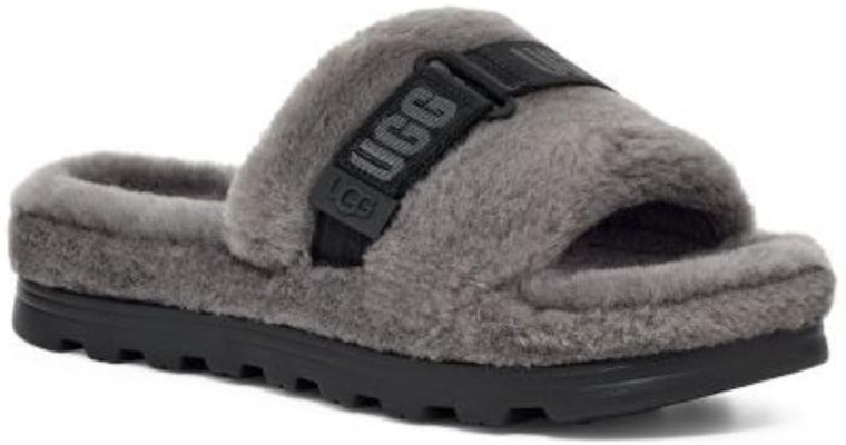UGG Slip-On 'Tejido de Charcoal con Peluche' 1130816-CHRC Shop UGG Slip-On 'Tejido de Charcoal con Peluche' 1130816-CHRC