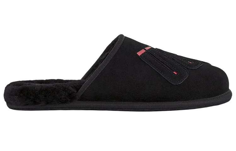 Order UGG Slip-On Suede Slippers 'Black' 1129139-BLK