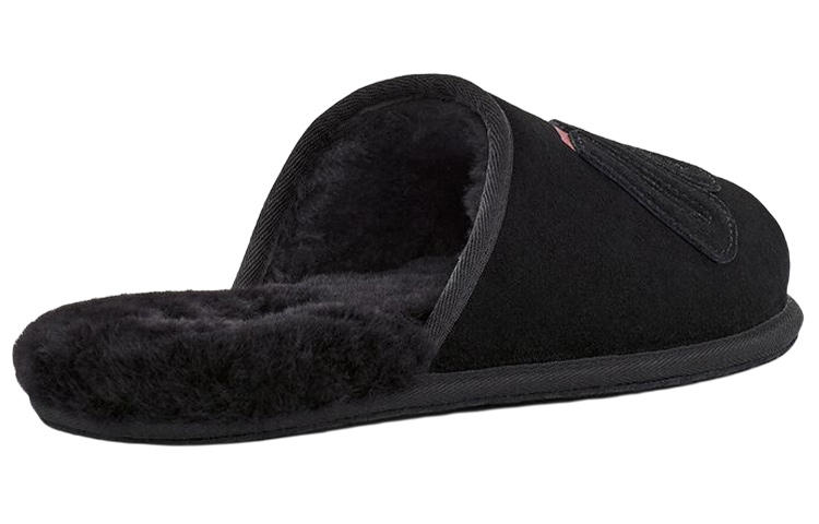 Lookbook UGG Slip-On Suede Slippers 'Black' 1129139-BLK